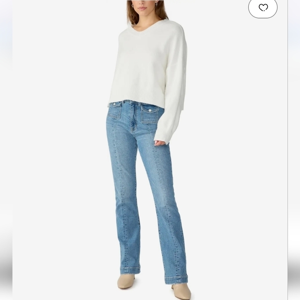 Sanctuary NWTs Easy Breezy V Neck Pullover